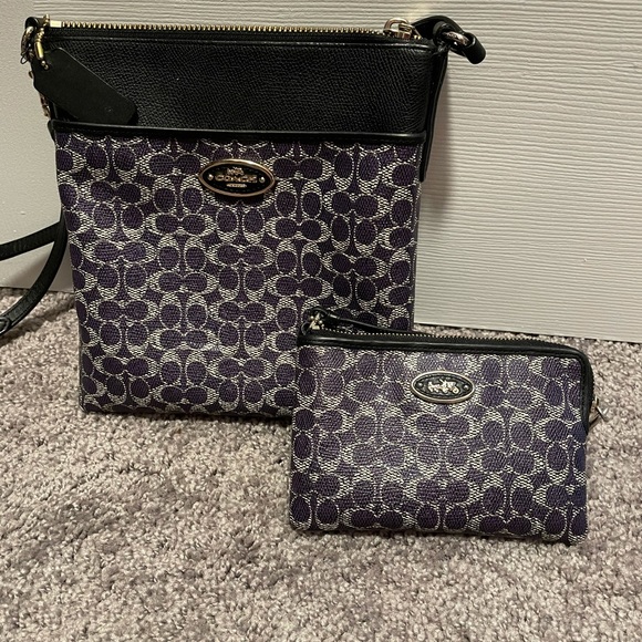 Coach Bags Coach Crossbody Purse And Zip Coin Wallet Poshmark